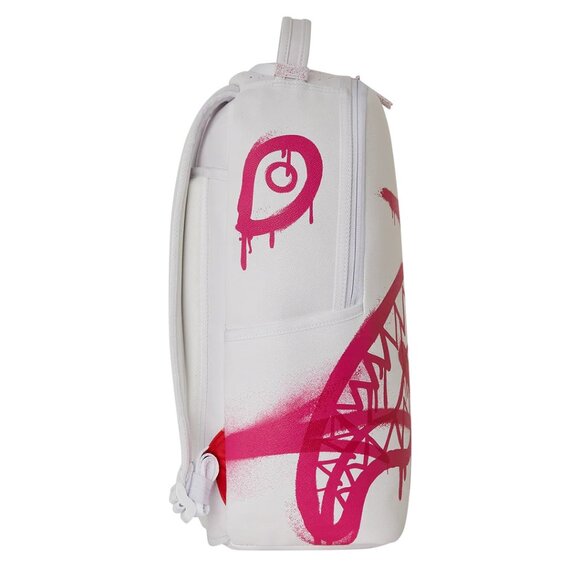 Sprayground Design Storm DLXSV Backpack🔥New White Bookbag Large School Bag - Picture 3 of 9